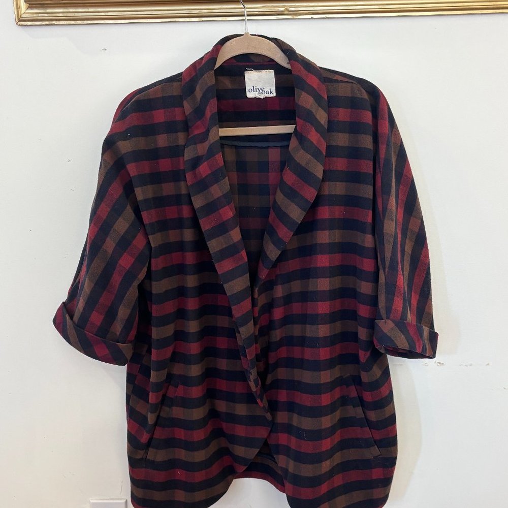 Olive & Oak Quarter Length Sleeve Jacket, Size M